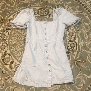 Old Navy linen button down dress